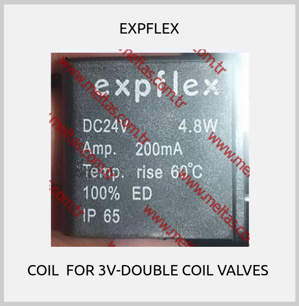 EXPFLEX-COIL  FOR 3V-DOUBLE COIL VALVES 