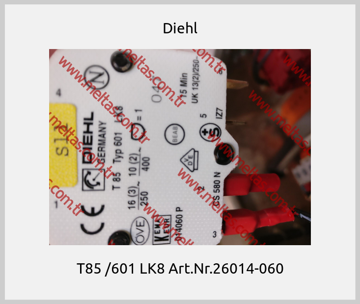 Diehl-T85 /601 LK8 Art.Nr.26014-060