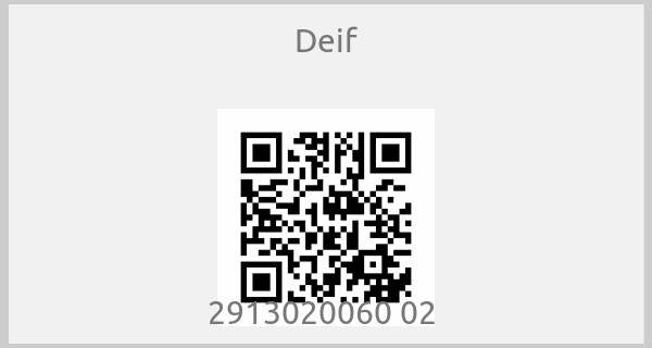 Deif - 2913020060 02 