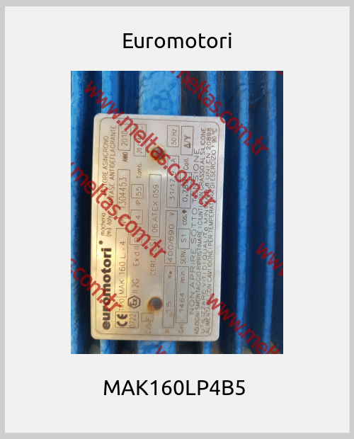 Euromotori - MAK160LP4B5 