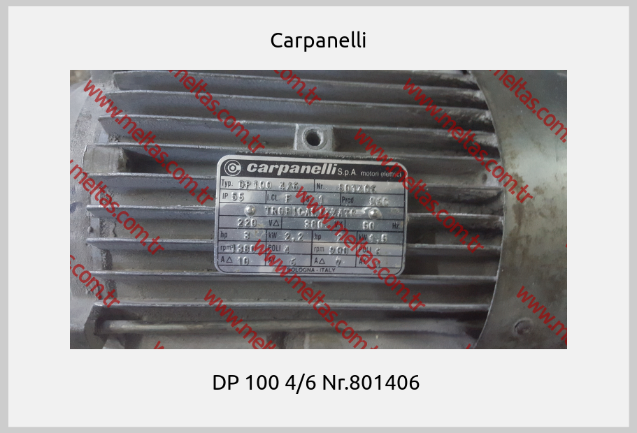 Carpanelli - DP 100 4/6 Nr.801406 