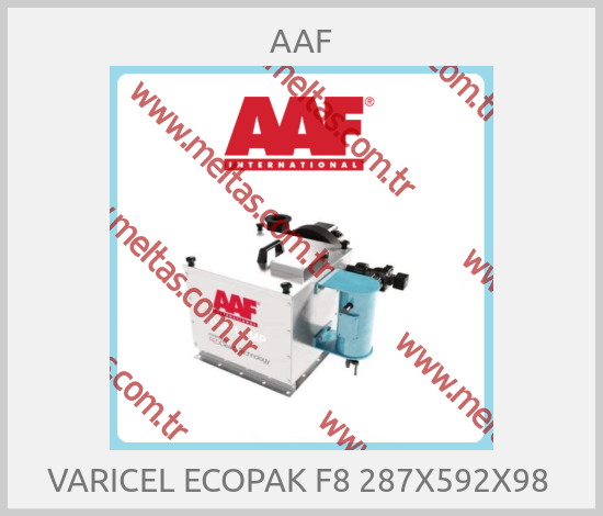 AAF-VARICEL ECOPAK	F8	287X592X98 