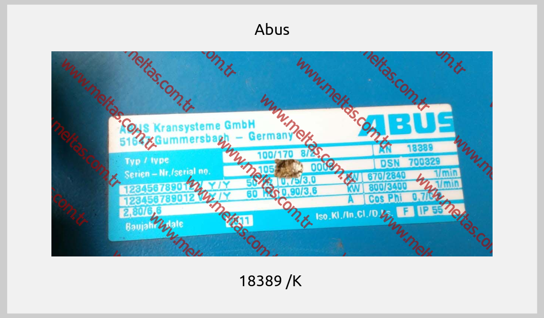 Abus -  18389 /K 