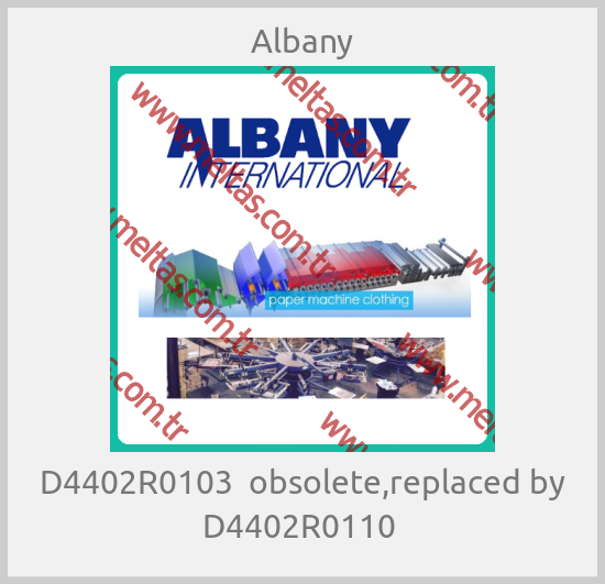 Albany - D4402R0103  obsolete,replaced by D4402R0110 