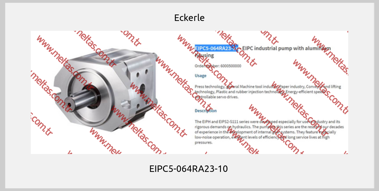 Eckerle - EIPC5-064RA23-10 