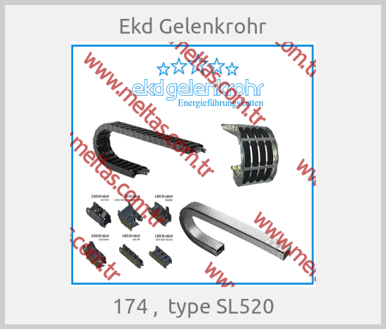 Ekd Gelenkrohr - 174 ,  type SL520