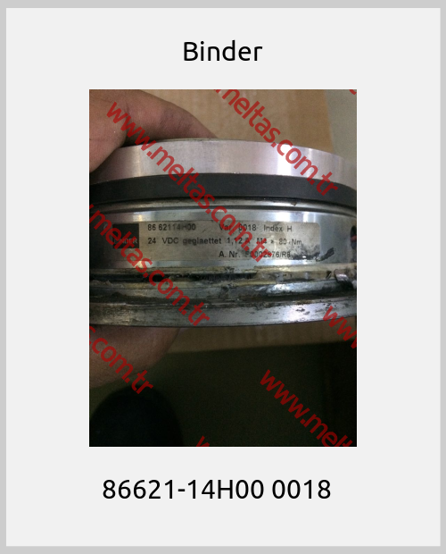 Binder - 86621-14H00 0018  