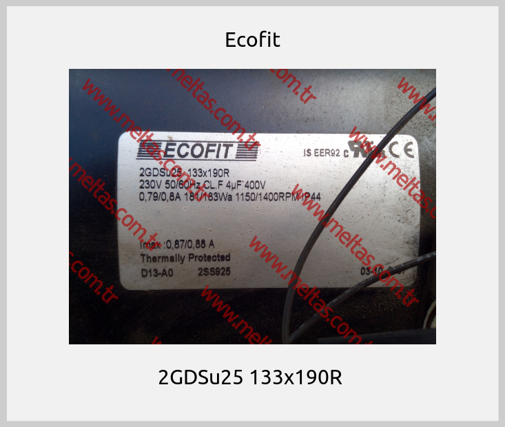 Ecofit - 2GDSu25 133x190R 