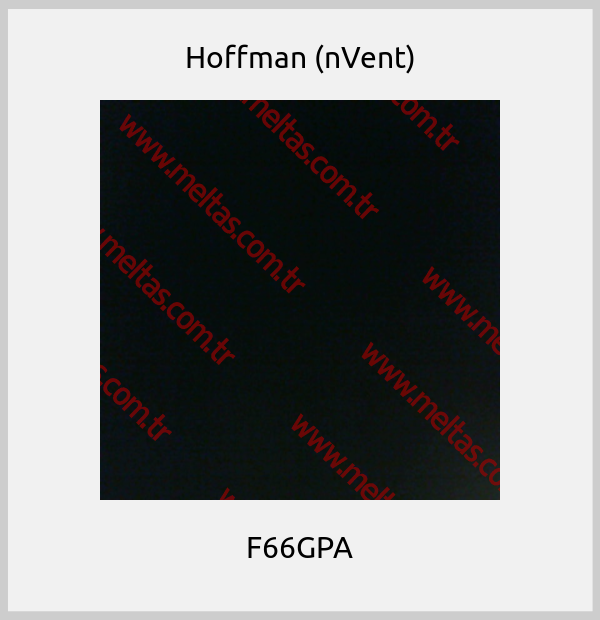 Hoffman (nVent) - F66GPA