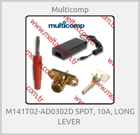 Multicomp - M141T02-AD0302D SPDT, 10A, LONG LEVER 