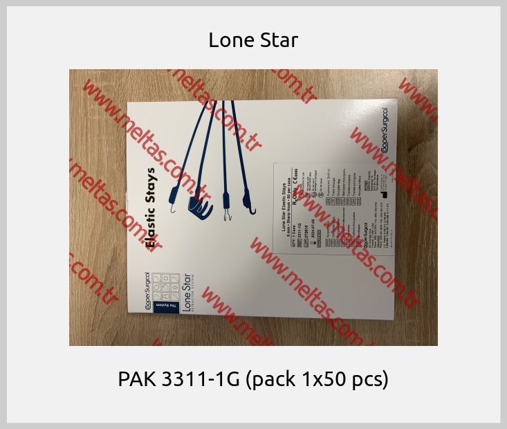 Lone Star - PAK 3311-1G (pack 1x50 pcs)