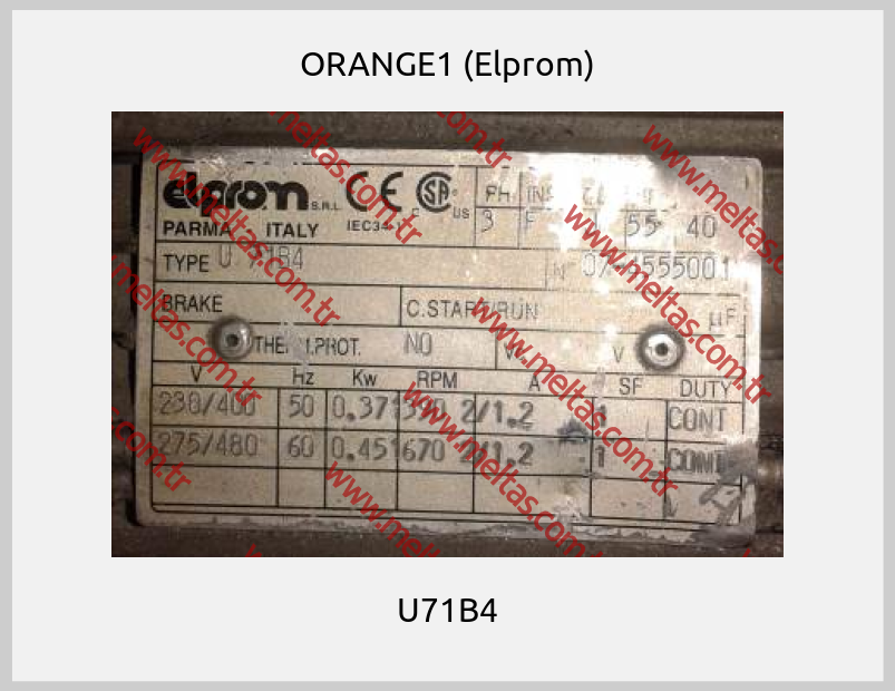 ORANGE1 (Elprom) - U71B4