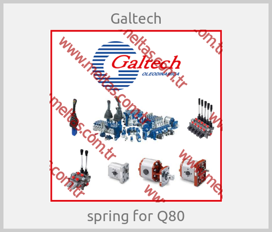 Galtech - spring for Q80