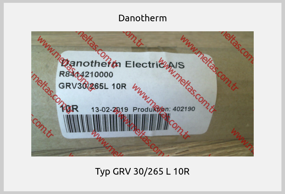 Danotherm-Typ GRV 30/265 L 10R