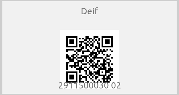 Deif - 2911500030 02