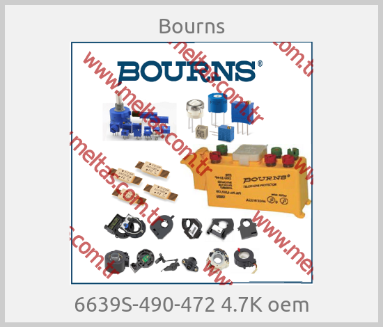 Bourns - 6639S-490-472 4.7K oem