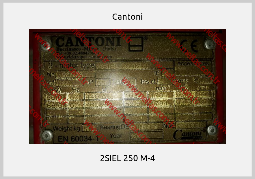 Cantoni - 2SIEL 250 M-4