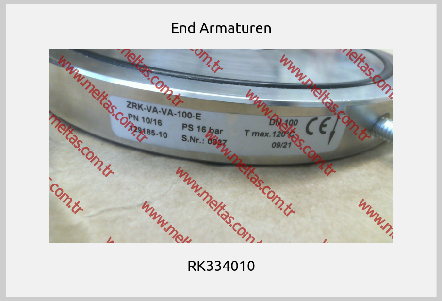 End Armaturen - RK334010