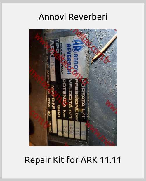 Annovi Reverberi - Repair Kit for ARK 11.11