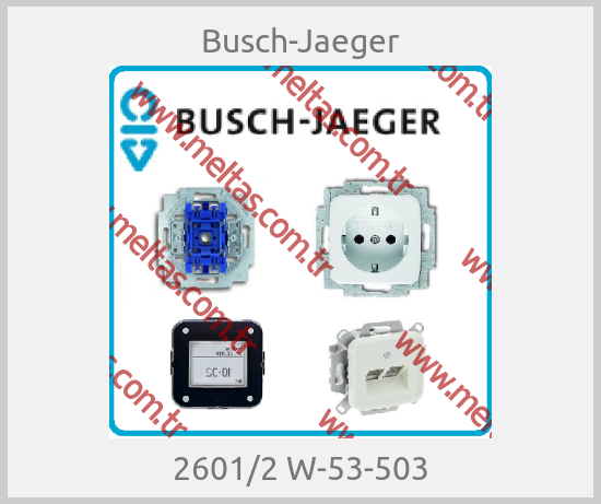 Busch-Jaeger-2601/2 W-53-503