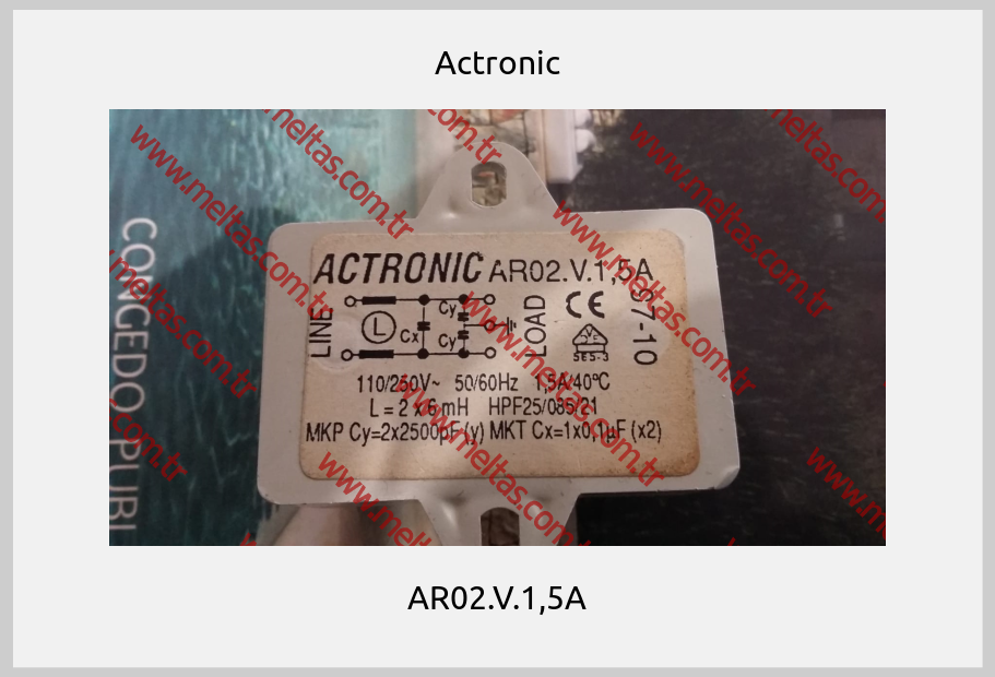 Actronic - AR02.V.1,5A