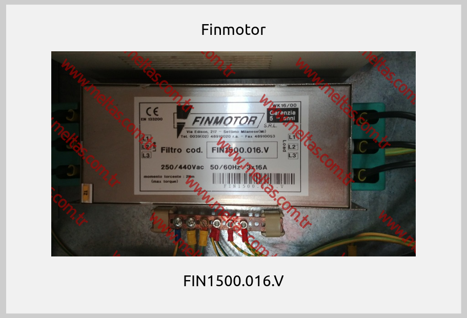 Finmotor - FIN1500.016.V