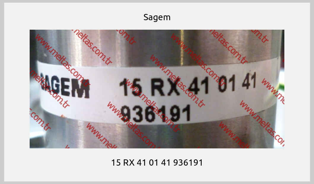 Sagem - 15 RX 41 01 41 936191