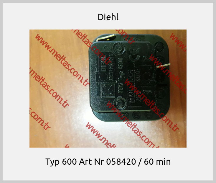 Diehl - Typ 600 Art Nr 058420 / 60 min