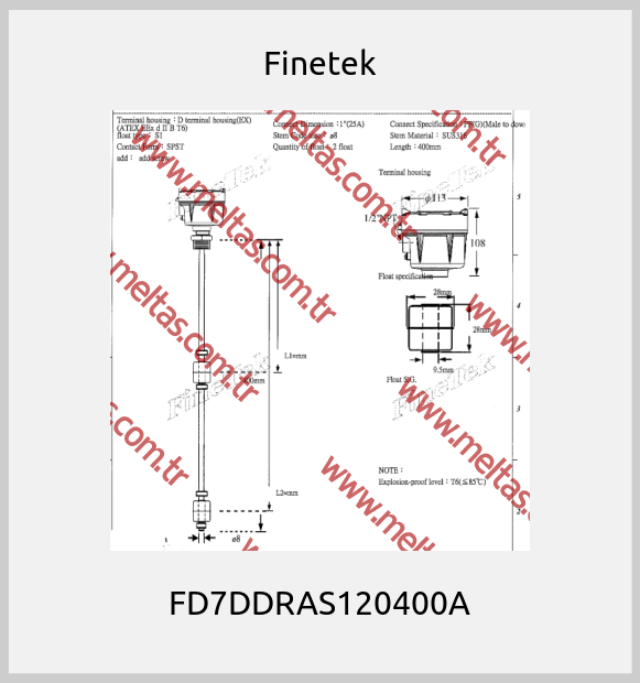 Finetek - FD7DDRAS120400A