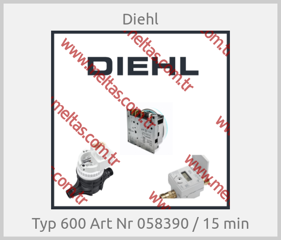 Diehl-Typ 600 Art Nr 058390 / 15 min
