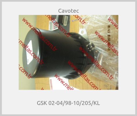 Cavotec - GSK 02-04/98-10/205/KL