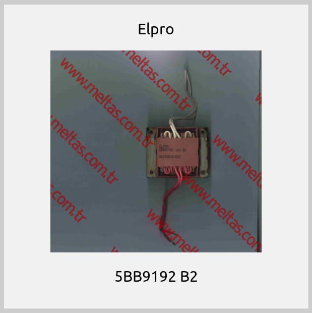 Elpro - 5BB9192 B2