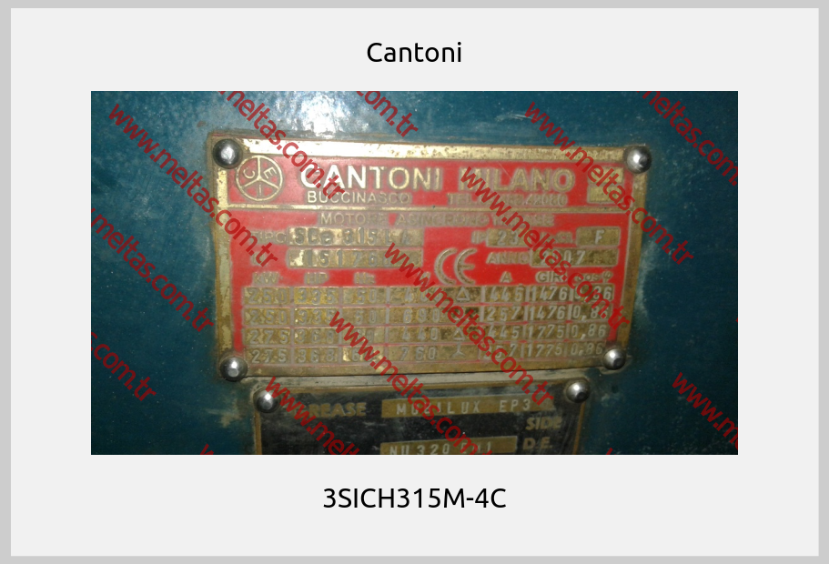 Cantoni - 3SICH315M-4C