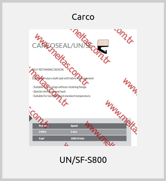 Carco - UN/SF-S800