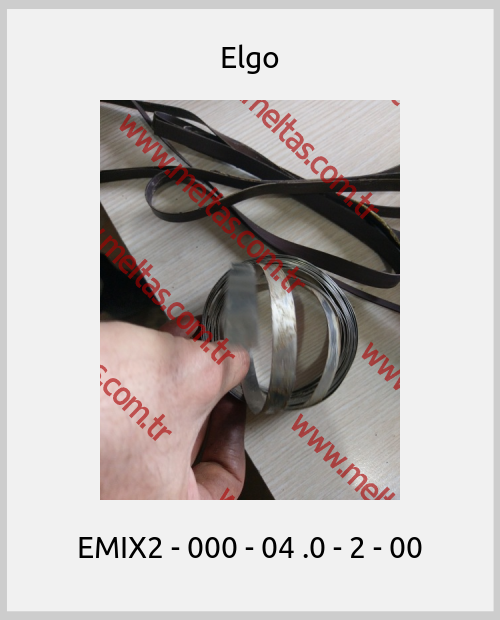 Elgo - EMIX2 - 000 - 04 .0 - 2 - 00