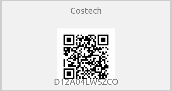 Costech - D12A04LWSZCO
