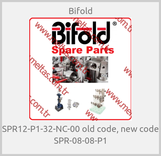Bifold - SPR12-P1-32-NC-00 old code, new code SPR-08-08-P1