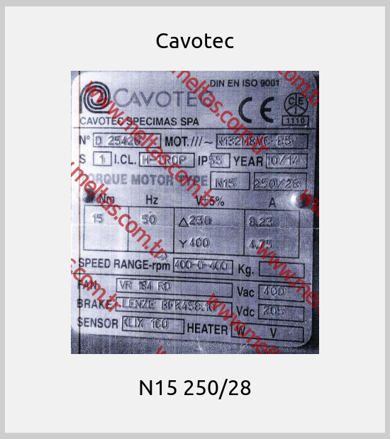 Cavotec - N15 250/28