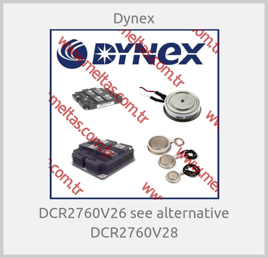 Dynex - DCR2760V26 see alternative DCR2760V28