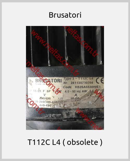 Brusatori - T112C L4 ( obsolete )