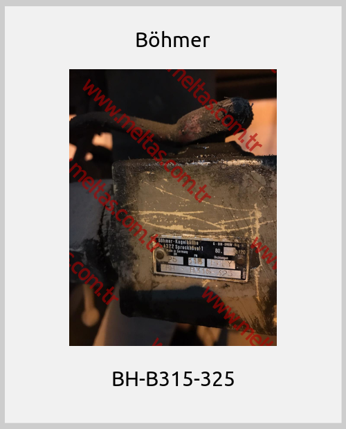 Böhmer - BH-B315-325
