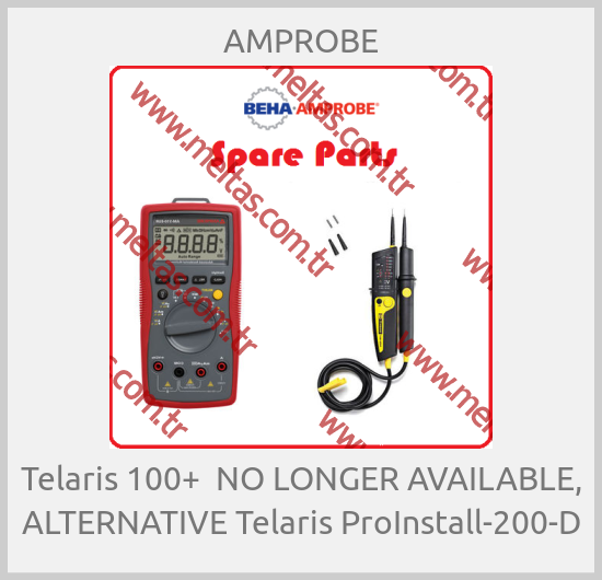 AMPROBE-Telaris 100+  NO LONGER AVAILABLE, ALTERNATIVE Telaris ProInstall-200-D