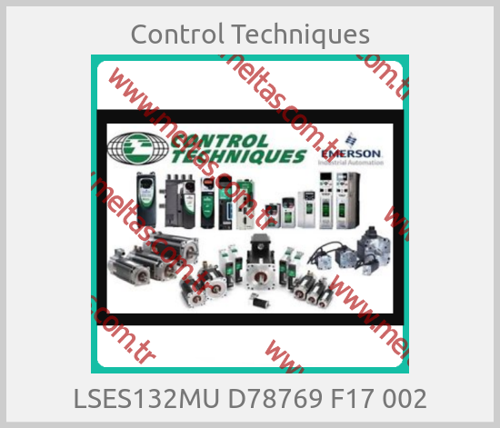 Control Techniques - LSES132MU D78769 F17 002