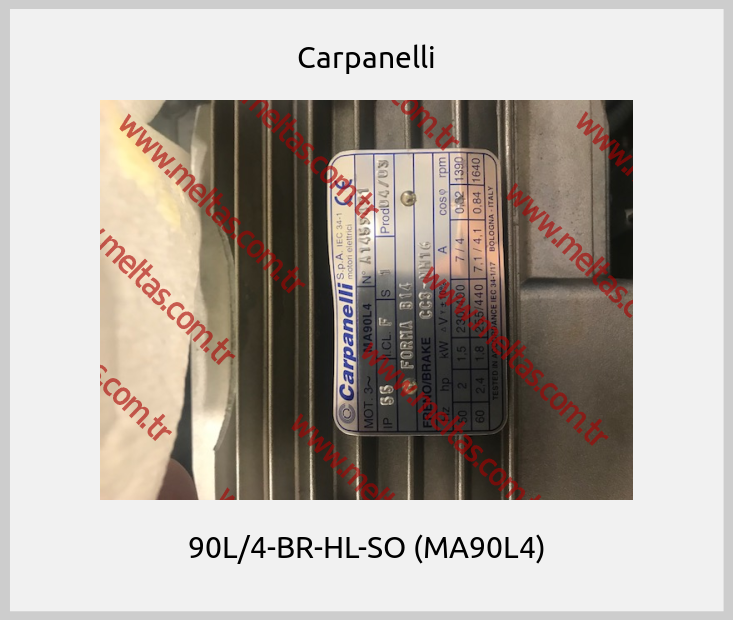Carpanelli - 90L/4-BR-HL-SO (MA90L4)