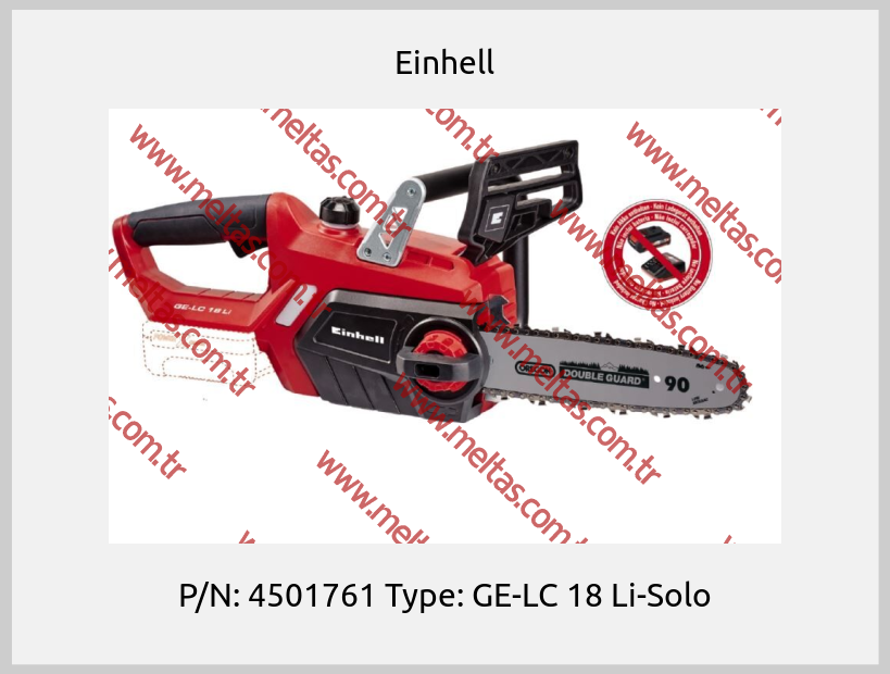 Einhell - P/N: 4501761 Type: GE-LC 18 Li-Solo