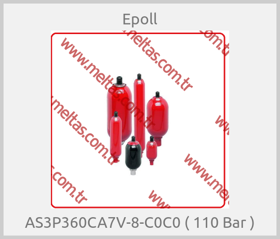 Epoll - AS3P360CA7V-8-C0C0 ( 110 Bar )