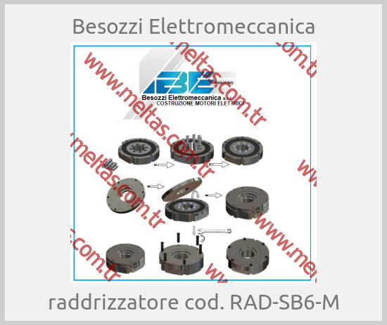 Besozzi Elettromeccanica-raddrizzatore cod. RAD-SB6-M