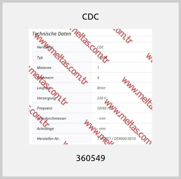 CDC - 360549