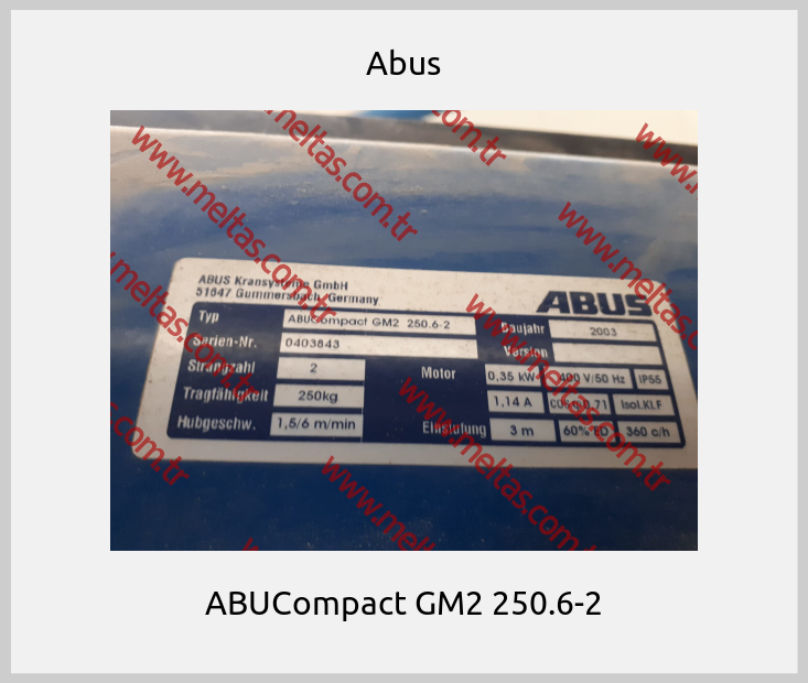 Abus - ABUCompact GM2 250.6-2