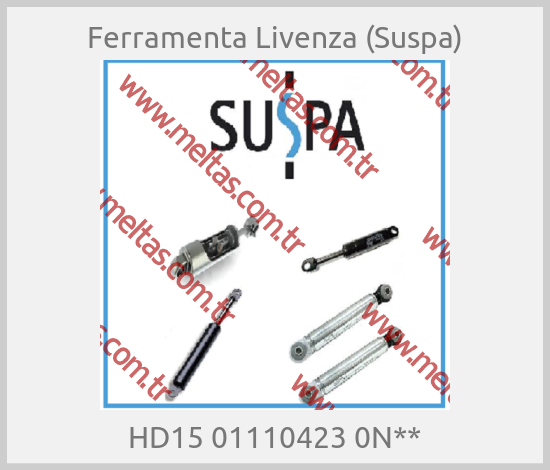 Ferramenta Livenza (Suspa) - HD15 01110423 0N**